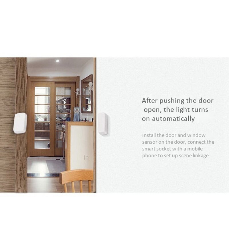 Ligent Anti-Diefstal Alarm, Wifi Deur Alarm, Netic Deur Remote Opening, kan Worden Gebruikt Met Ligent Gateway