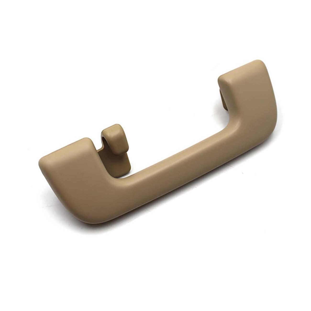 Car Interior Ceiling Roof Handle Armrest Safety Pull Handle for Toyota Corolla Camry Yaris Vios Highlander RAV4: khaki with hook