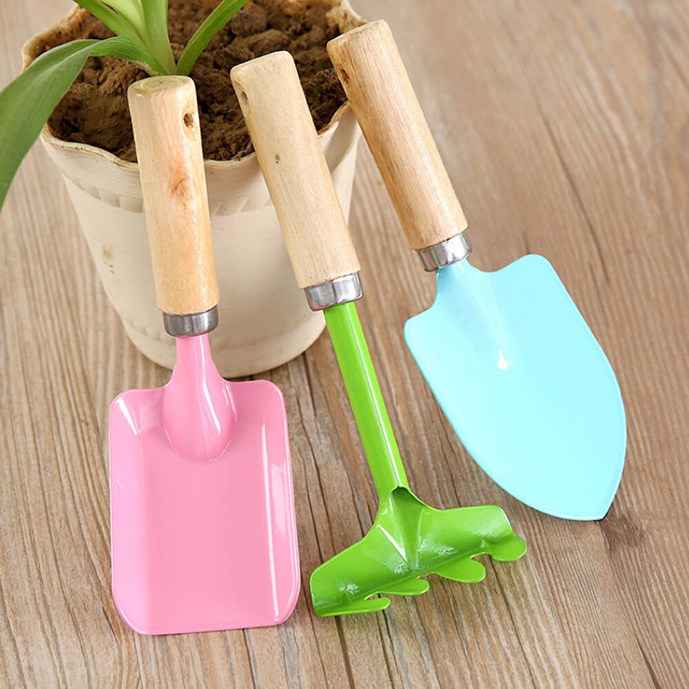 3 Pcs Zand Strand Schop Speelgoed Kinderen Gekleurde Plastic Schop Model voor Kinderen Outdoor Fun Strand Tool Demontabel Speelgoed