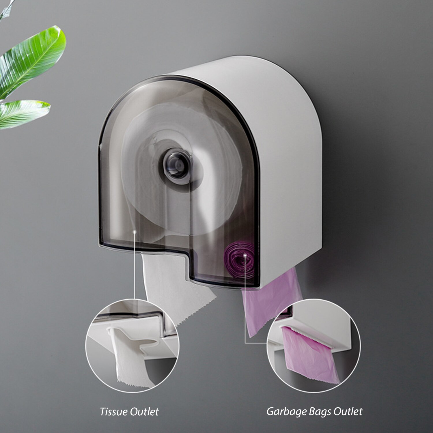 Papieren Handdoek Dispenser Wandmontage Papier Hou... Grandado