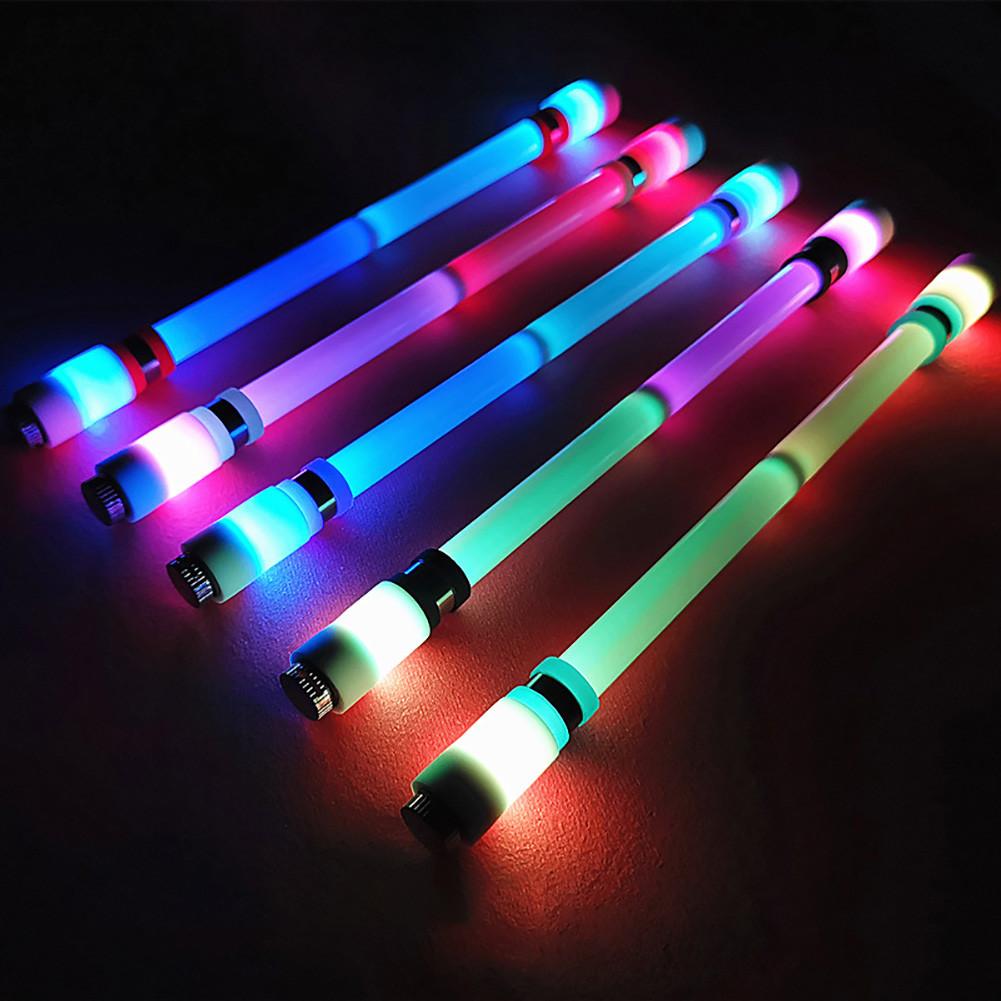 5pcs 5 Colors Luminous Pen-turning For Beginner Competition Pen Without Refill And Non-writable Luminous Pen-turning