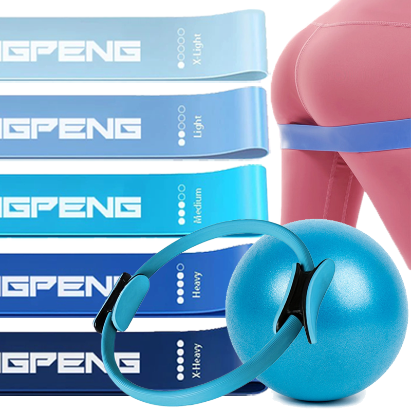 Attrezzatura per pilates per allenamenti a casa Fasce di resistenza per anelli e palline per pilates e più perfette per l'attrezzatura per pilates a casa