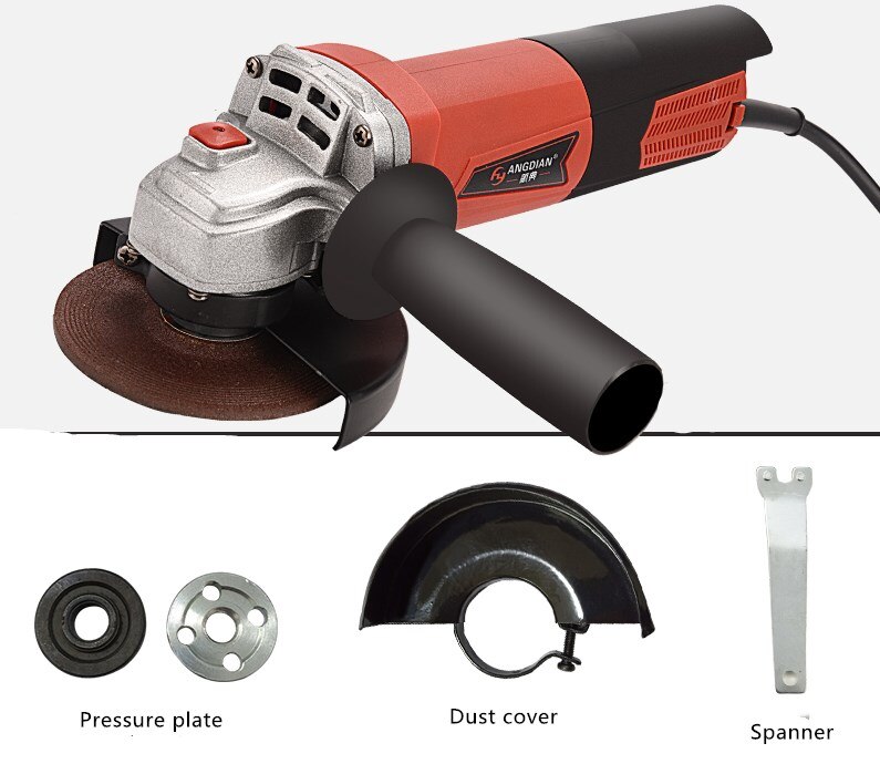 Angle grinder household polishing machine electric small polishing cutting machine grinding wheel portable multi-function: 1001-1