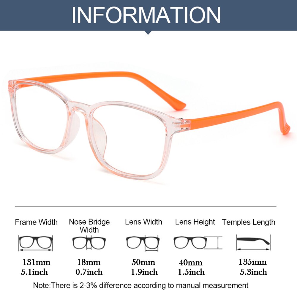 Anti-Blauw Licht Bril Voor Kinderen Kinderen Online Klassen Stralingsbescherming Computer Bril Ultra Licht Frame Eyewear