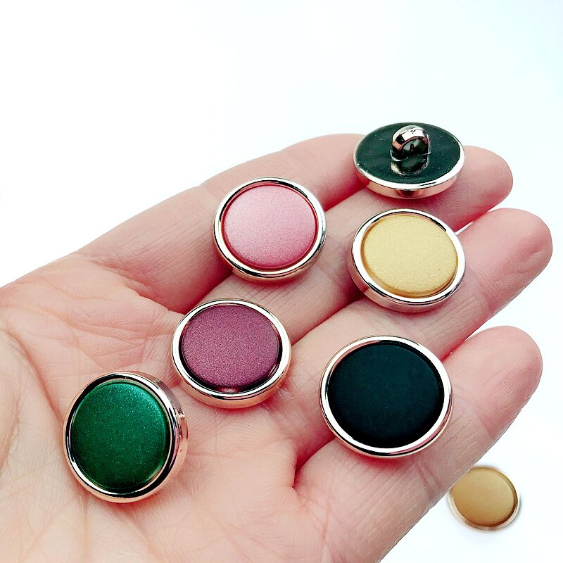 HL – pull à boutons pour vêtements, 10 pièces/30 pièces, 17mm, couleurs mélangées, bricolage, accessoires de couture