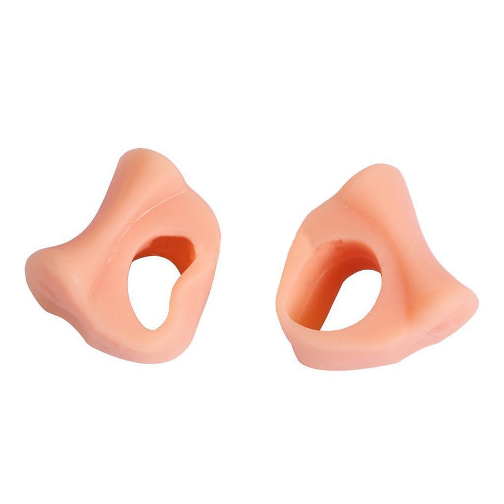 2 stuks siliconen gel hallux valgus teencorrector orthese rechtmaker voetverzorging dagelijkse teenbotorthesen