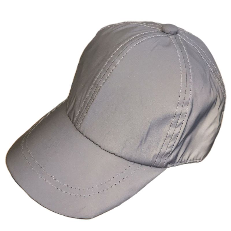 Adult Kids Unisex Night Reflective Baseball Hat Casual Sports Glow in the Dark Flash Rave Festival Running Bucket Cap: Adult-A