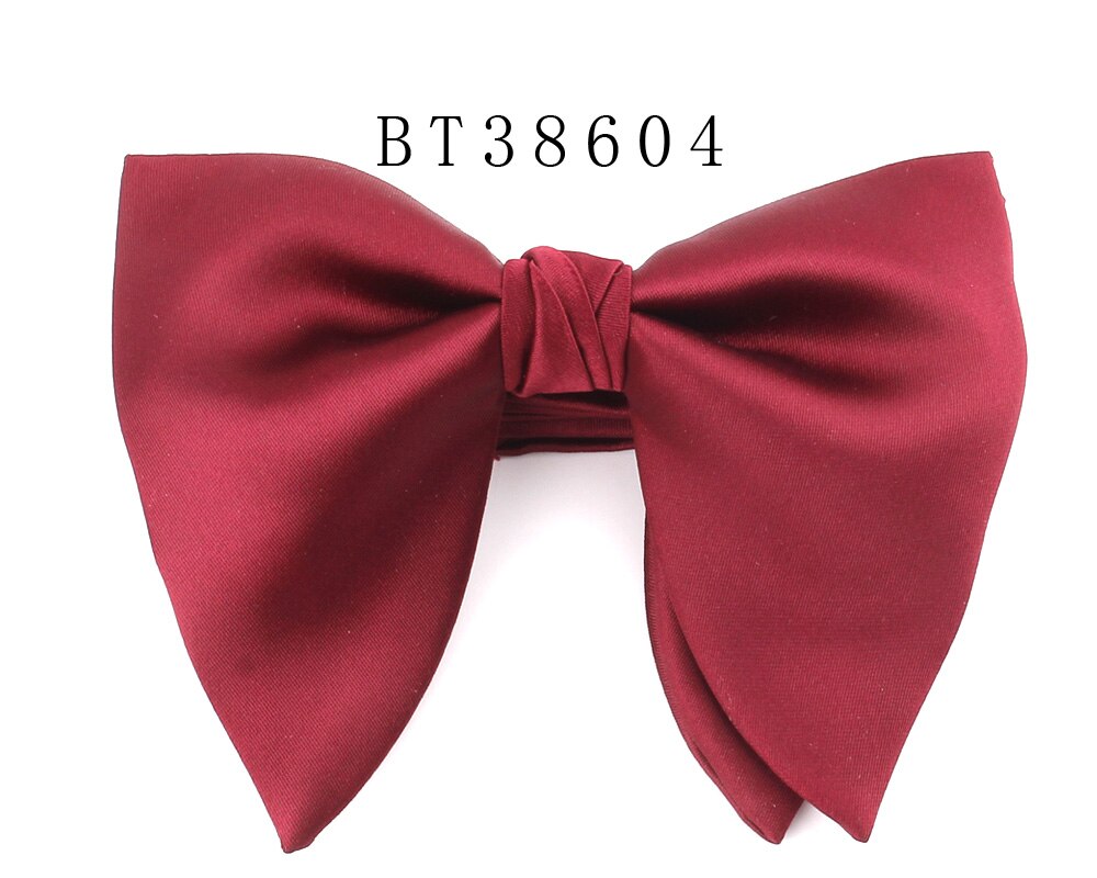 La boda de pajarita de Color para los hombres y las mujeres mariposa damas arco nudo de corbata de lazo de satén corbatas padrinos: BT38604