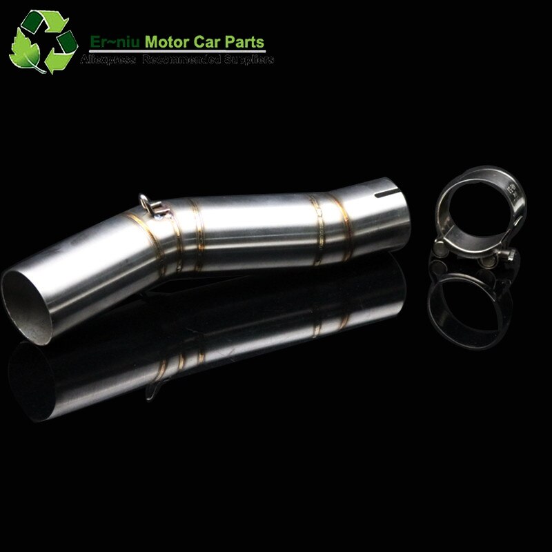K7 gsxr 600 750 gsxr 700 gsxr 750 moottoripyörän pakoputken äänenvaimennin keskimmäinen linkkiputki koko järjestelmä luistaa suzuki gsx  r600 r700 r750 k7:lle