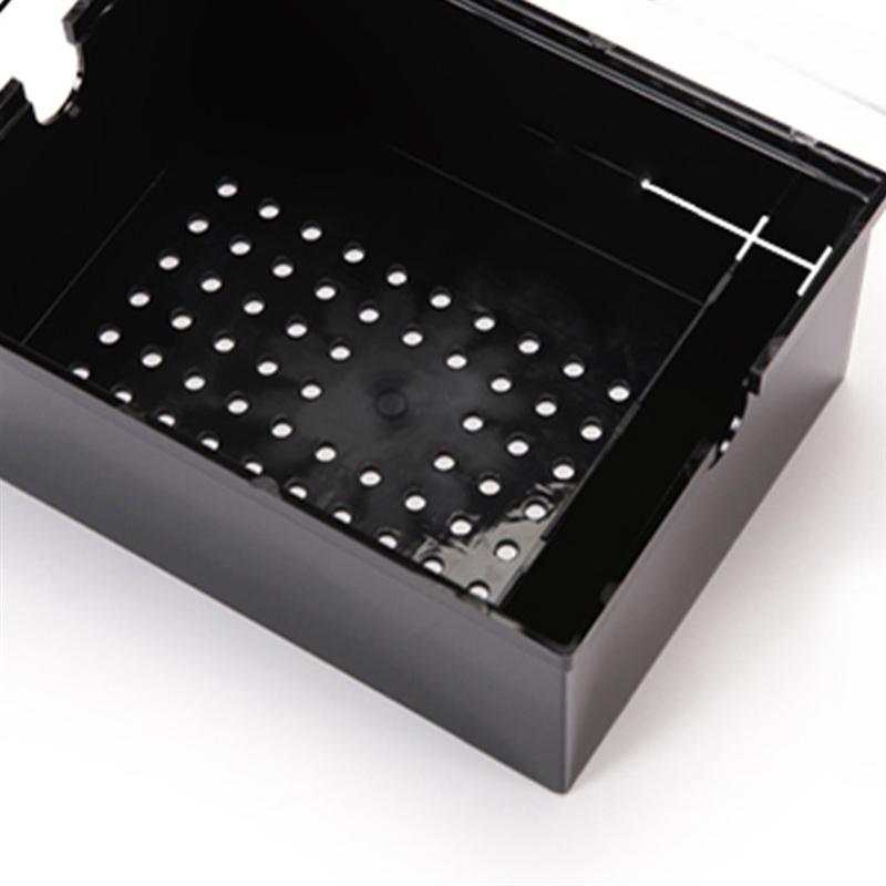 2PCS Aquarium External Filter Upper Box Fish Tank Water Plastic Filter Trickle Box Water Filter Mutifunctional Black Pet Product