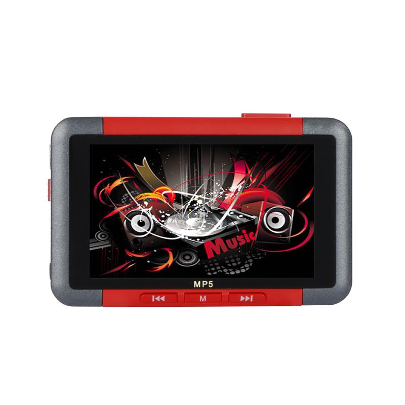 Reproductor MP5, pantalla LCD delgada de 3,5 pulgadas, reproductor de música y vídeo, grabadora, lector de E-book, Radio FM, MP3, reproductor MP4, 8GB, 16GB, reproductor de música r57: red / 16 GB