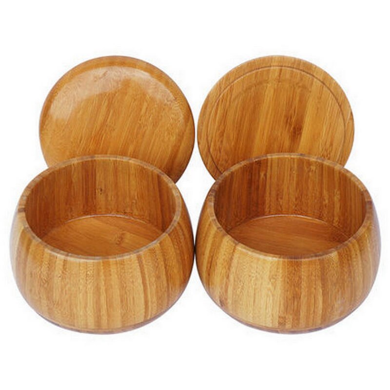 Go game wooden bowls yunzi bamboo cans chess box