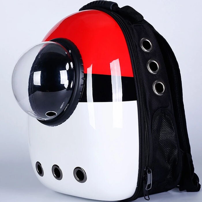 Outdoor Astronaut Bubble Portable Window Cat Travel Bag Breathable Space Capsule Carrier Pet Backpack For Cat Dog: Pokemon