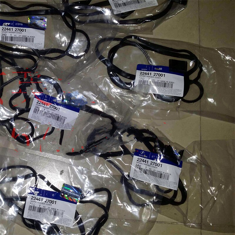 Baificar Brand Genuine Valve Cover Gasket 22441 27001 2244127001 For Hyundai Santa Fe 1.8T 2.0T 2.0D4EA 2.0OED