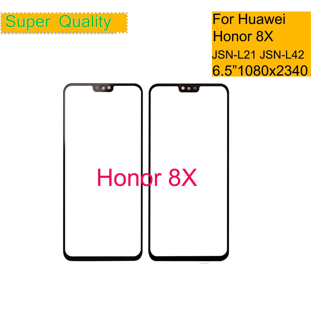 Voor Huawei Honor 8X JSN-AL00 JSN-AL00a Touch Screen Touch Panel Voor Outer Glas Voor Honor 8X LCD Glas Lens Vervanging