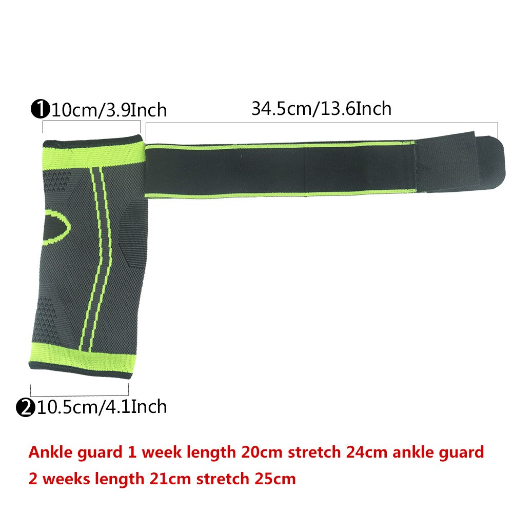1PC nylon outdoor sports schutz männer und frauen sport vier-seitige elastische warme atmungsaktive ankle feste ankle schutz