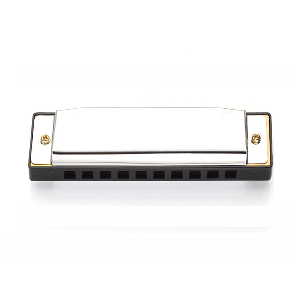 10 Holes Children Harmonica Stainless Steel Chromatics Harmonica Mouth