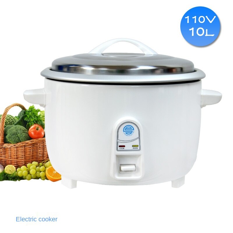 10L electric rice cooker 110V V 60Hz mechanical drum shaped multifunctional simple rice cooker