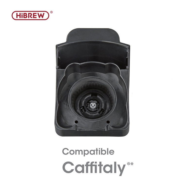 HiBREW H2A & H2B macchina da caffè capsula adattatore sistema parti per Nespresso o Dolce gusto o caffè macinato o ESE baccello o Caffitaly: verde