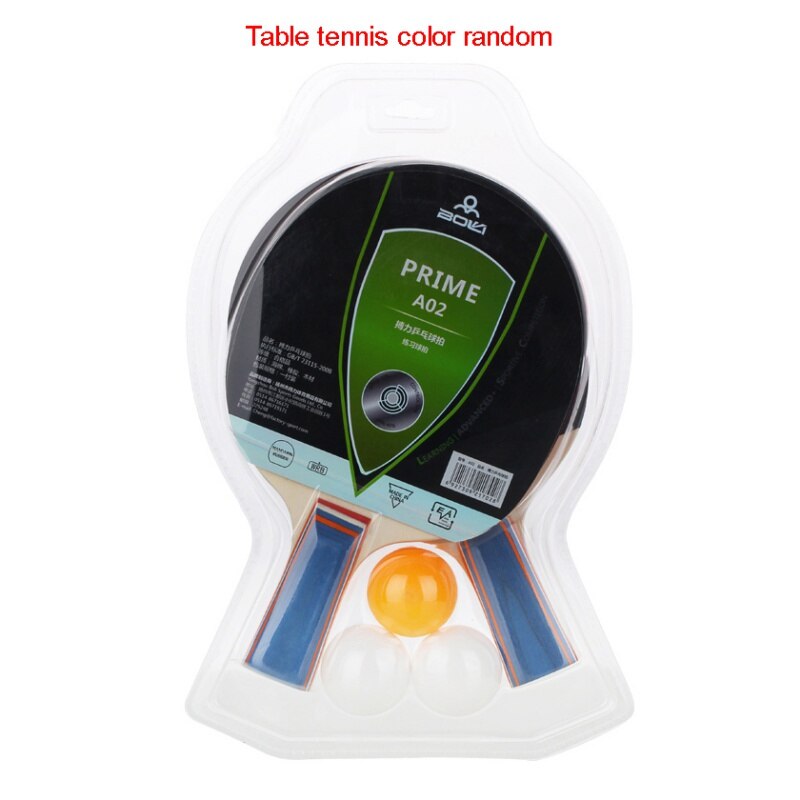 2pcs carbon fiber table tennis rackets with double face pimples-in table tennis rubber ping pong racket with 3 ball
