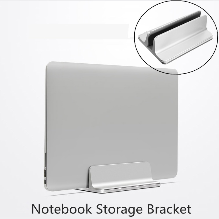 Verstelbare Aluminium Verticale Notebook Stand Laptop Houder Notebook Warmte Desktop Stand voor Macbook Pro 13 Universele