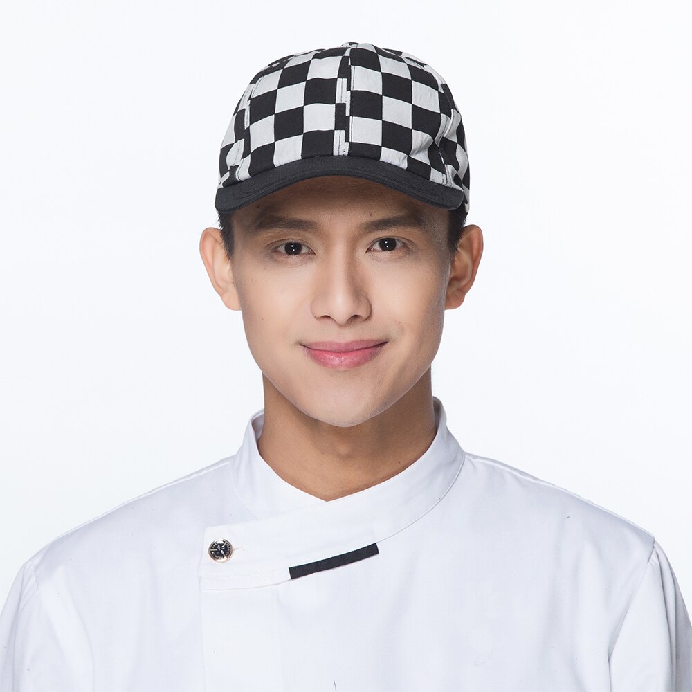 Gorro de cocina de Chef para hombre y mujer, para cocina, panadería, barbacoa, parrilla, restaurante, cocina, gorro de trabajo, cafetería, Bar, gorros de trabajo para hornear