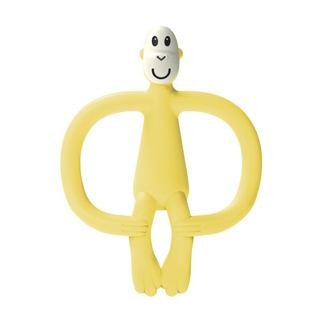 Aenses-juego de bolas de goma de tacto suave para bebé, Set de 6 uds. Con textura para desarrollar la actividad del bebé: ST274 Yellow