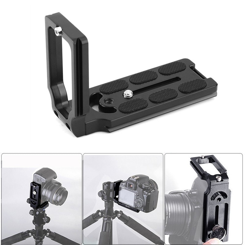 Quick Release L Plate Bracket For Nikon D7500 D7200 D7100 D7000 D5600 D5500 D5300 D5200 D810 D850 D750 D610 D600 D3400 D3300 D2