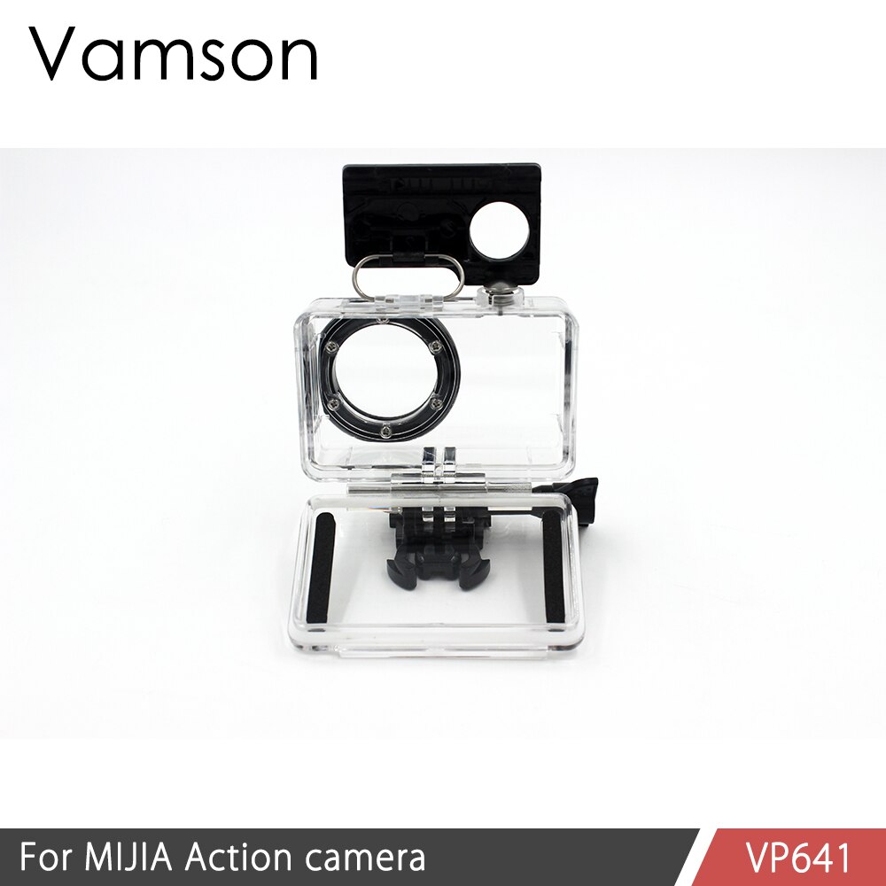 Vamson for Xiaomi mijia Accessories 45m Waterproof Housing Underwater Diving Case for MI jia 4K VP641