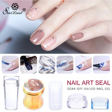 Saviland Gel Vernis pour Nail Stamping Plaques Timbre Nail art Modèle Gel Polonais pour Ongles Stemping bricolage Nail Joint Racleur