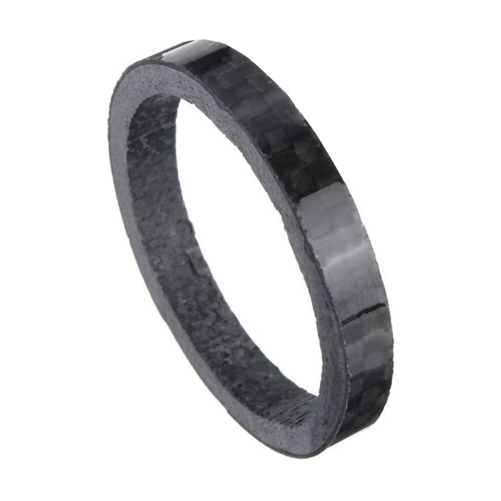 Bicycle handlebar spacers carbon spacer for fork stem 3/5/10/15/20mm diameter 28.6mm carbon headset spacer washer bike parts: 5mm