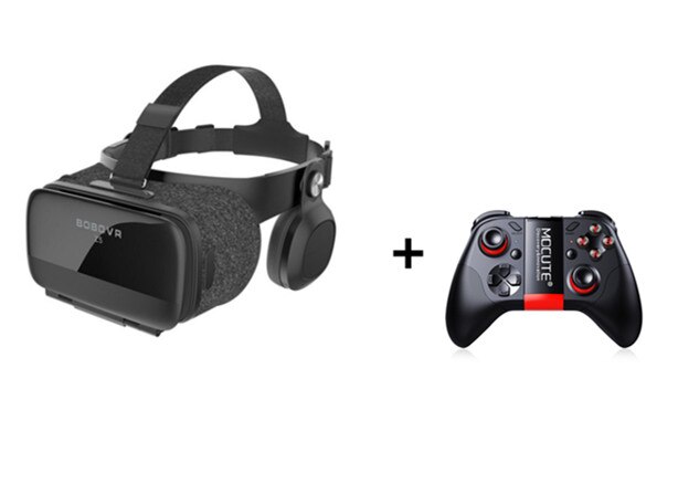 Bobovr Z5 Bobo VR Gerceklik Virtual Reality Bril 3D Headset Google Kartonnen Helm Bril Casque 3D Voor Smartphone VR Doos: VR Game pad B