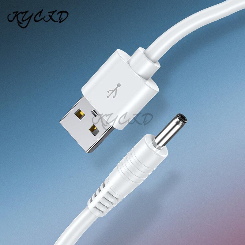 USB to DC 3.5mm Power Cable 3.5*1.35mm Jack Charging Cable For HUB Mini Fans LED Lamp Laptop Speaker Power Adapter 1M