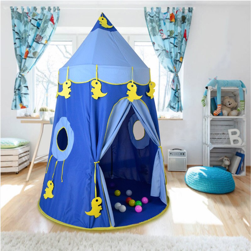 Pieghevole Tenda Per I Bambini Casa Del Gioco Del Bambino Piscina di Palline Per Bambini Wigwam Princess Castle Bambino Teepee Tenda Per Bambini In Camera giocattoli