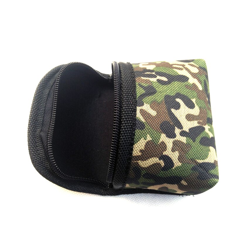 Portable LED headlamp Waist pack headlight storage bag cloth cover miner lamp protect bag Camouflage carry pouch flashlight bag