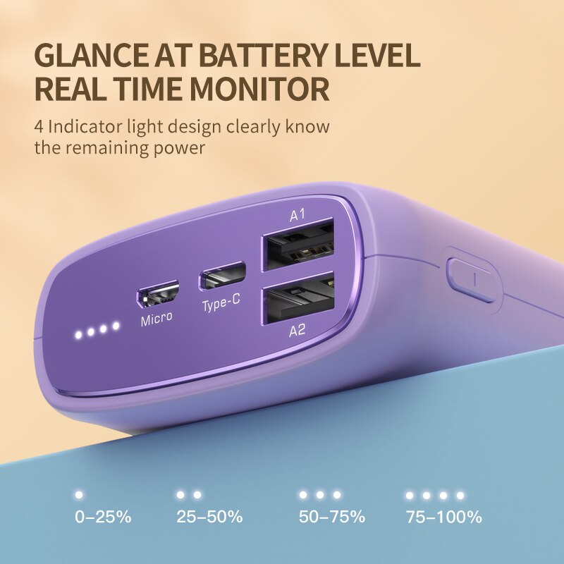 Energie Bank 20000mAh Tragbare Ladung praktisch Externe Batterie Ladegerät Energie Weiß Schwarz Rosa für Android Iphone