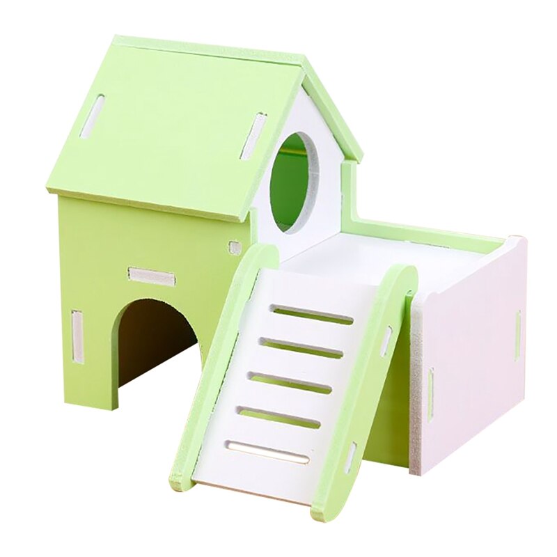 Image showcasing Legendog Hamster Hideout Toy Detachable Handmade H... - Grandado