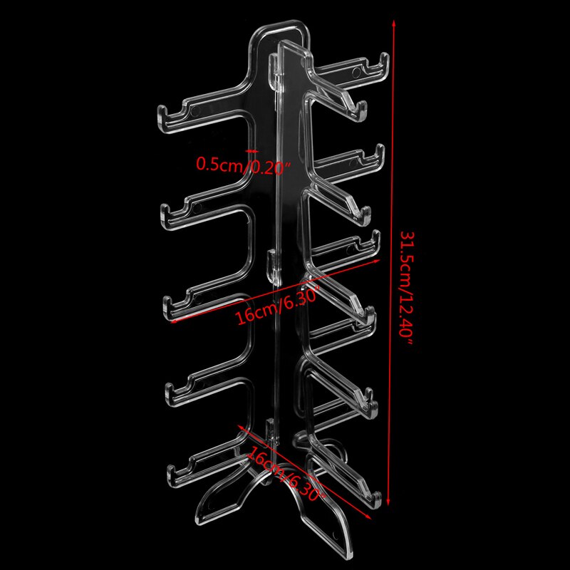 5 warstwy okulary okulary okulary przeciwsłoneczne stojak robić ekspozycji uchwyt na ramkę stojak wystawowy