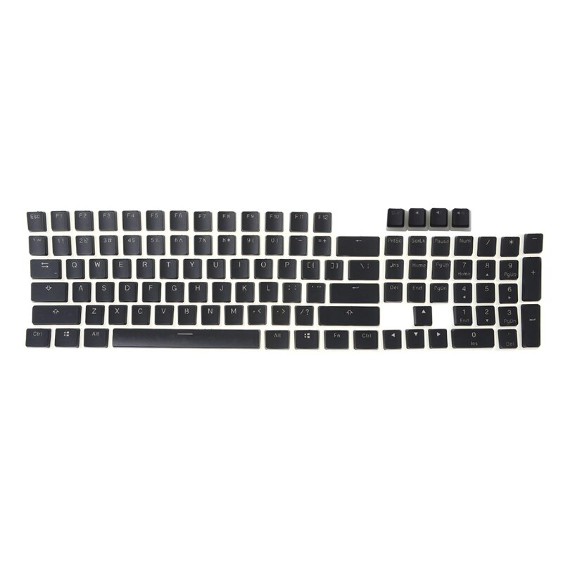 104 Ansi Layout Pbt Dubbele Huid Melk Shot Backlit Keycap Voor Oem Cherry Mx