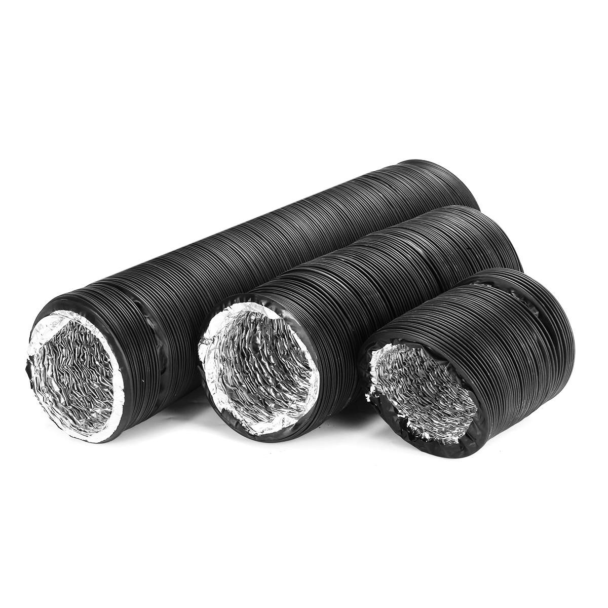 1.5/3/6M Dia.130mm Exhaust Tube PVC Aluminum Air Ventilation Ventilador Extractor Flexible Pipe Hose Kitchen Accessories Tools