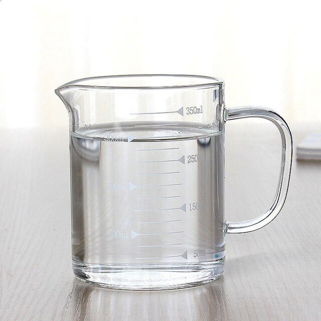 Glass Measuring Cup Measurement Jug 350ml/500ml Gl... – Vicedeal