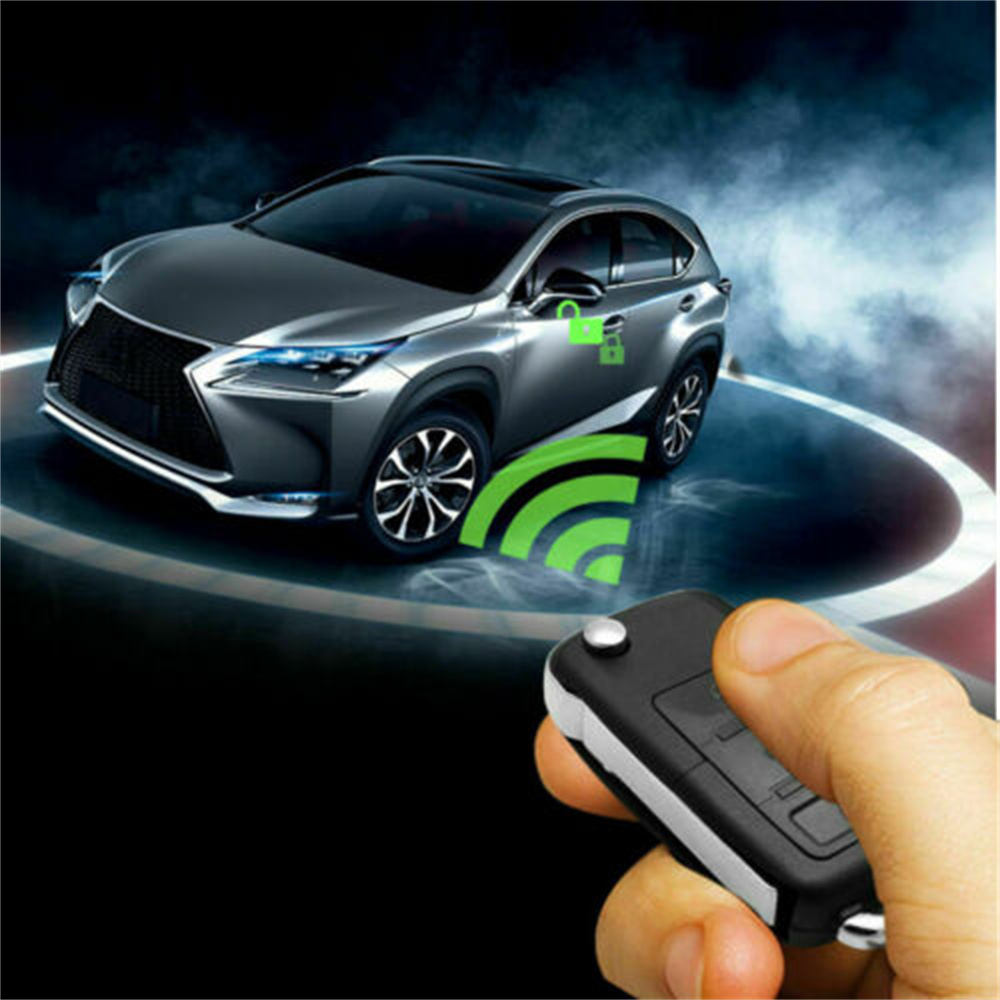 1 Set Auto Alarmsysteem Afstandsbediening van Auto Inbraakalarmsysteem Auto Trillingsalarm Anti Diefstal Beveiligingssysteem