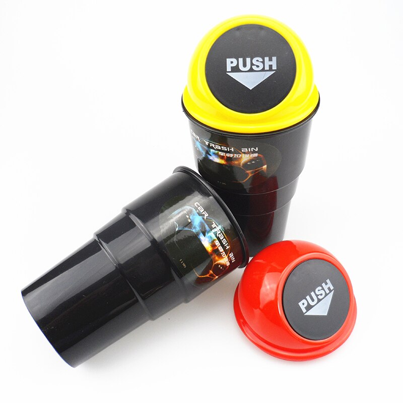 Car-styling Can Rubbish Box Dust Case Holder car trash for Volvo S40 S60 S80 XC60 XC90 V40 V60 C30 XC70 V70