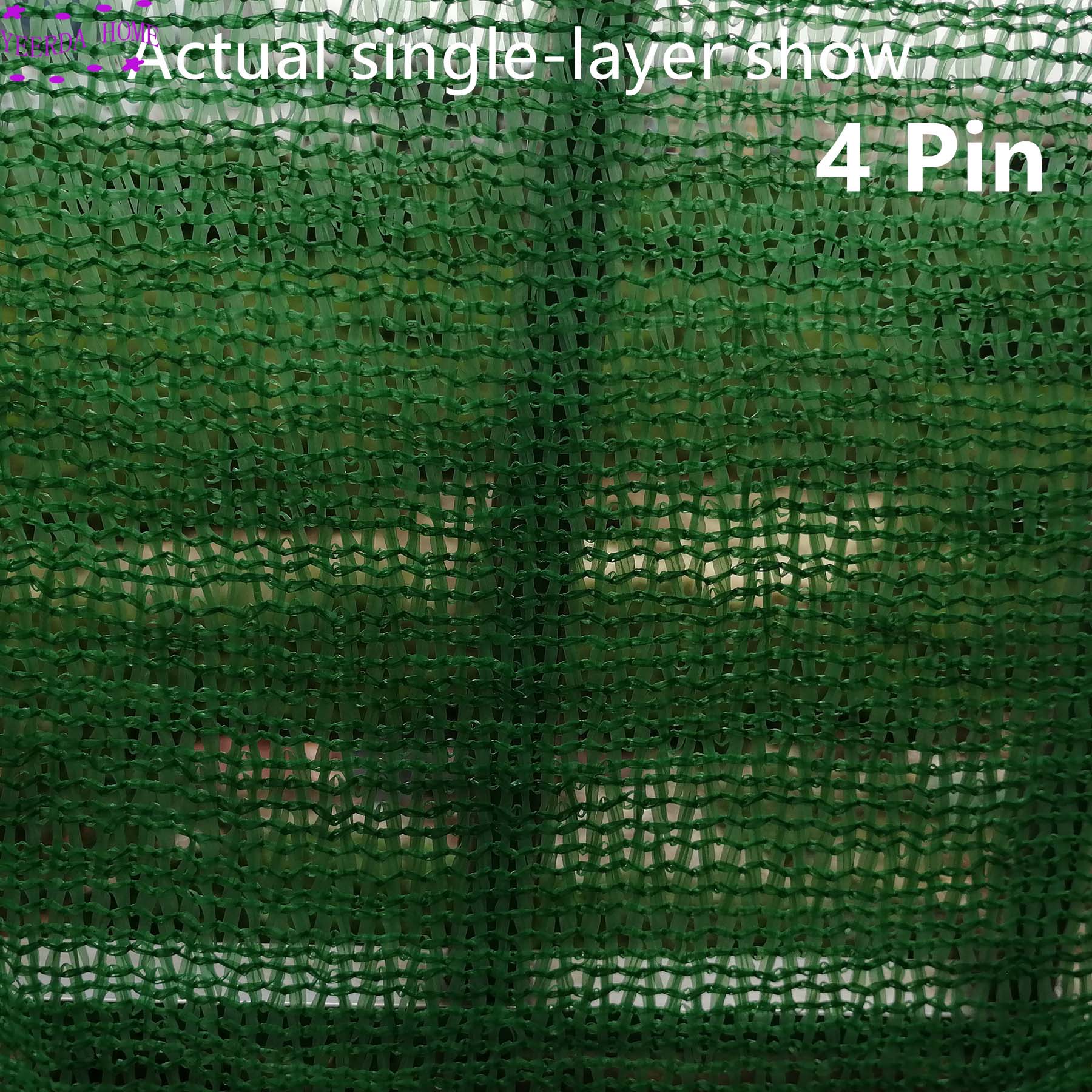75% Sunblock Shade Cloth for Plant Cover Greenhouse Barn Green Sunshade Cover Garden Patio Orchard Accessorie DIY 3 size