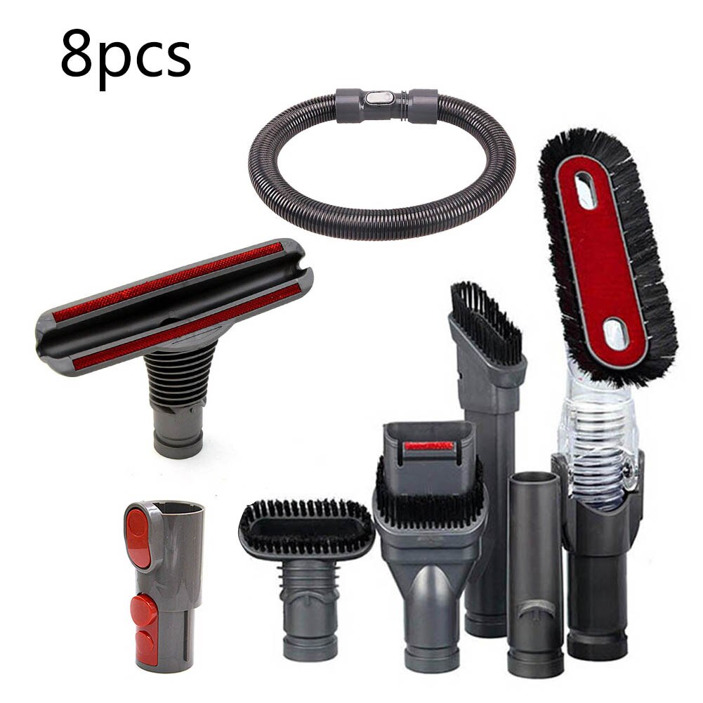 8pc Crevice Brush Mini Tool Kit For Dyson V6 DC24 DC25 Vacuum Cleaner Attachment Vacuum Brush Mini Tool Kit