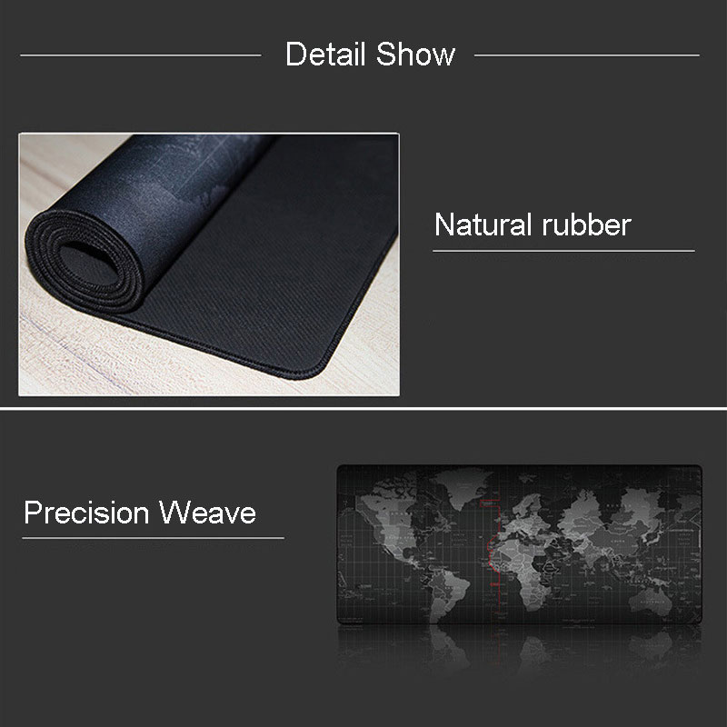 Ollivan Extra Große Gaming Mouse Pad Welt Karte Gaming Mauspad Große Natürliche Gummi Tastatur pad Maus Matte Große Computer Schreibtisch matte