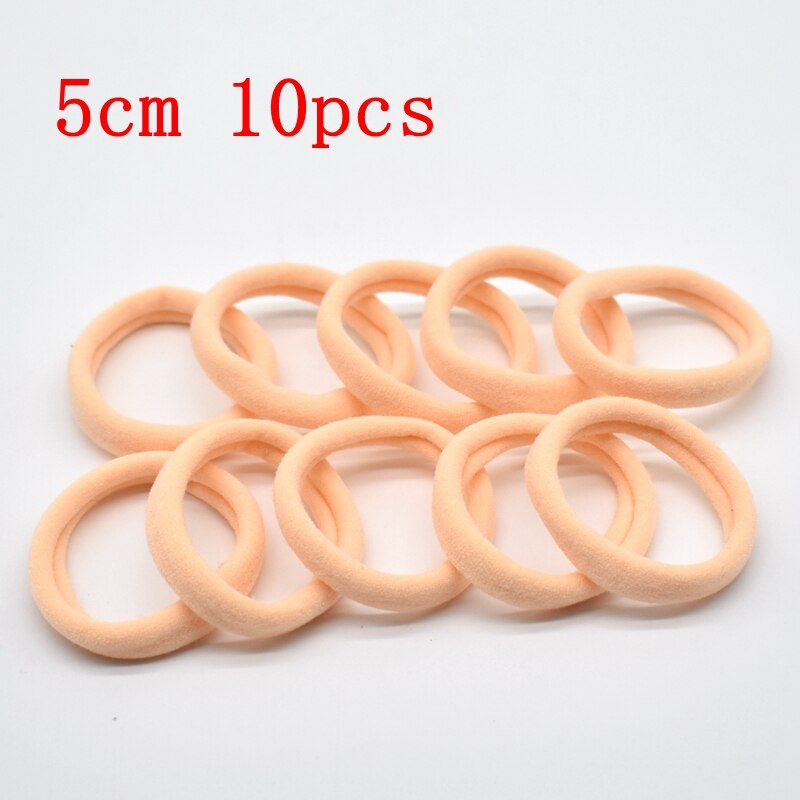 Nuovo 100 pz/lotto Le Ragazze di Colori Della Caramella di Nylon 3 CENTIMETRI di Gomma Bande di Sicurezza Dei Bambini Fasce Elastiche Dei Capelli Coda di Cavallo Titolare Dei Capelli Dei Bambini accessori: 12