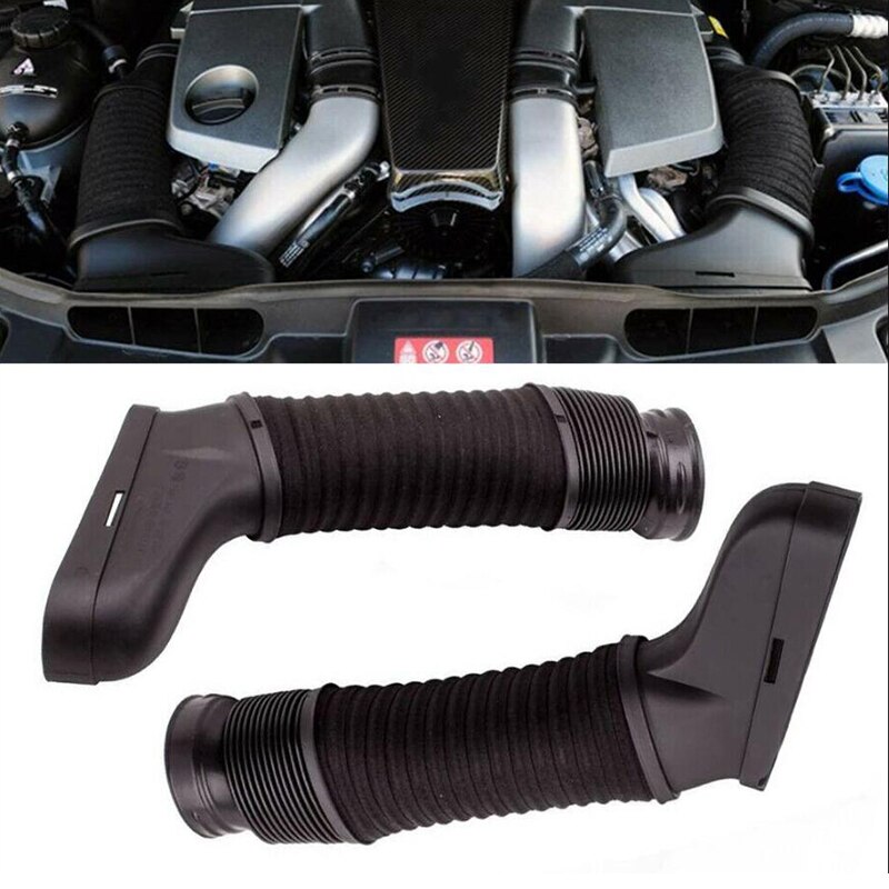 For Mercedes Benz W204 W212 C300 C350 E300 E350 2720903582 Left &amp; Right Air Intake Pipe Air Intake Duct Hose Car Accessories