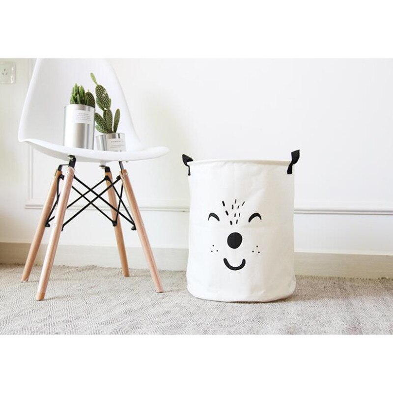Grand panier à linge, joli panier de rangement pour vêtements, motif dessin animé, pour la maison, pour jouets d'enfants