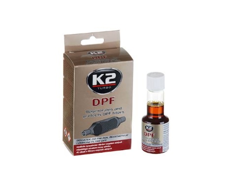 K2 DPF 50 ML additif pour moteur Diesel pour filtre à particules Diesel, nettoyant pour injecteur, filtre à suie plus propre
